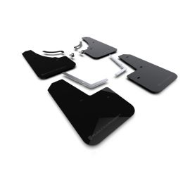 Rally Armor - 2024 Mazda CX-50 Black UR Mud Flap W/Grey Logo (Will Not Fit CX-5)