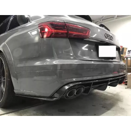 CD Carbon Auspuffblenden für Audi S6 S7 & RS6 RS7 C7 & C8