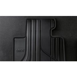 Genuine All-Weather Rubber Front Car Floor Mats Black 51 47 2 339 778