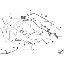 Genuine Front Apron Cables Set 61 12 9 365 042