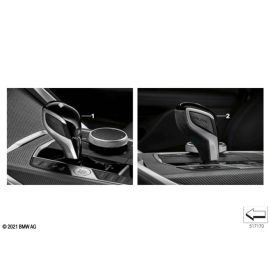 Genuine Gear Shifter Selector Lever Carbon M Performance 61 31 5 A40 305