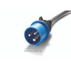 Genuine Flexible Charging Cable Adapter Version 2.0 CEE Blue 16A 61 44 8 490 522