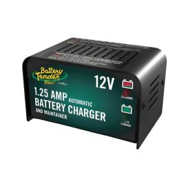 Зарядное устройство Battery Tender 12V 1.25A для мотоциклов и автомобилей, зарядка аккумуляторов, защита от перегрева, 10 лет гарантии.