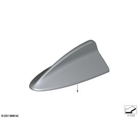 Genuine Antenna Aerial Cover Cap Aramide M Performance 65 20 5 A59 AB3