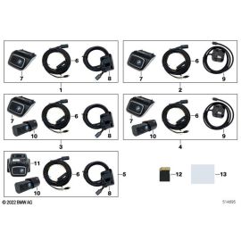 Genuine Dash Cam Socket Without ETC Advanced Car Eye 3.0 Pro 66 21 5 A50 C23