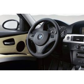 Genuine Steering Wheel Cover Trim Black 32 30 6 767 211