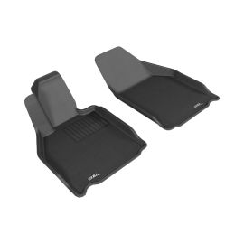 3D MAXpider 2005-2012 Porsche 911 997 Kagu 1st Row Floormat - Black