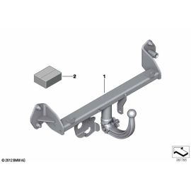 BMW Anhängerkupplung Nachrüstkit - Originalteile 71 60 2 289 552