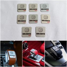 500 700 800 900 Gear Shift Mercedes-Benz G Wagon Class W463 W464 G63 G65 G500 G400 Shift Knob Gearshift Emblem Sticker Decal Badge Letters Logo