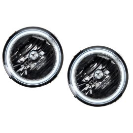 Raxiom 05-12 Ford Mustang GT LED Halo Fog Lights (Chrome)