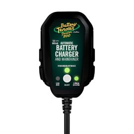 Зарядное устройство Battery Tender 12V 800mA для свинцово-кислотных и литий-ионных батарей, совместимо с AGM, GEL, Lifepo4, 5-летняя гарантия.