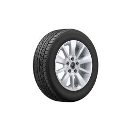 10-spoke wheel, 40.6 cm (16 inch), Citan/eCitan, 195/65 R16/, vanadium silver, A42040105007X45