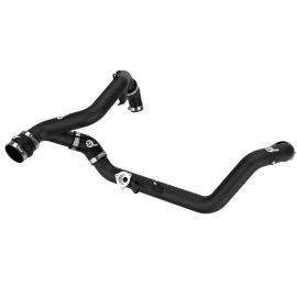 aFe Bladerunner 2-1/4 IN Aluminum Hot Charge Pipe Black 20-23 Ford Explorer/Explorer ST - Black