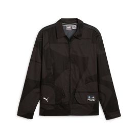 Мужская куртка BMW M Motorsport, тёмно-серая, 100% хлопок, с молнией, артикул 80 14 5 B31 8E3