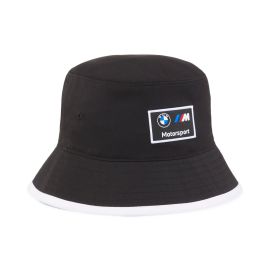 Genuine M Motorsport Bucket Hat Cap Black White Contrast Colour Piping 80 16 5 B31 957