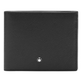 Genuine Montblanc For BMW Wallet With Coin Case Holder Black 80 21 5 A8F 287