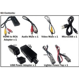 Tazer 15-17 Dodge Challenger/Charger/20-22 Jeep Gladiator/Wrangler HDMI AV Input Kit - Type A
