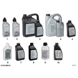 Масло трансмиссионное ATF 3+ 1L оригинальное BMW 83 22 5 A12 A00