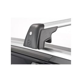 Алюминиевая крепежная система Mercedes-Benz GL-GLS, серебристая/черная, A1668901493, для перевозки лыж, велосипедов и багажников.