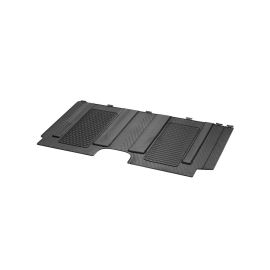All-weather mats, passenger compartment, guest compartment I, for double and single rail, 1-piece, Viano/Vito/eVito, black, A6396806548