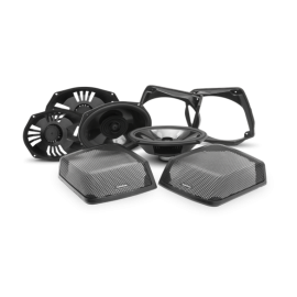 Rockford Fosgate 1998-2013+ Harley Davidson Motorcycle Saddlebag Audio Kit