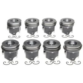 Mahle OE Cummins B L4/ L6 020 w/ PC Eng Set Piston Set (Set of 6)