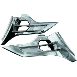 Kuryakyn Louvered Battery Box Covers 12-17 Honda GL1800 Chrome