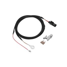 Mercedes star illuminated, cable set, short, GL-GLS/ GLE/ M-GLE-Class, black, A1668206000