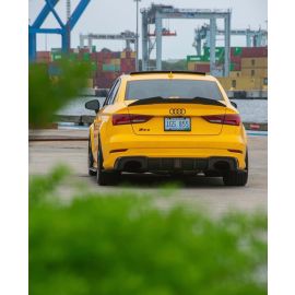 2014-2020 Carbon Fiber PSM Spoiler for Audi A3/S3/RS3