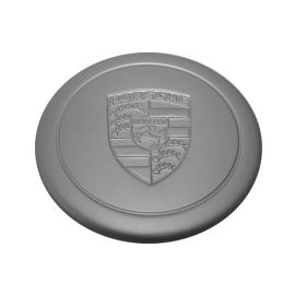 Porsche (up to 1989) - Wheel Centre Cap - Plain Crest Type2 [silver]