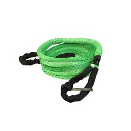 Voodoo Offroad 2.0 Santeria Series 3/4in x 20 ft Kinetic Recovery Rope with Rope Bag - Green
