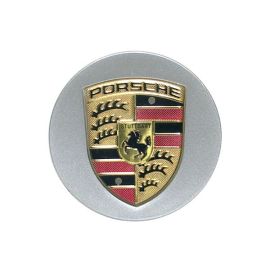 Porsche (1990 onwards) - Wheel Centre Cap - Full Color Crest (all models)