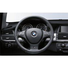 Genuine M Steering Wheel Cover Trim Black 32 30 7 839 474