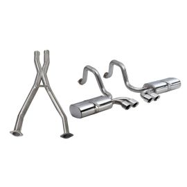 COR X-Pipe для Chevrolet Corvette | CORSA Performance | Агрессивный звук без дребезга