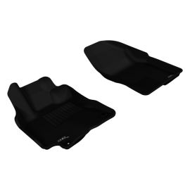 3D MAXpider 2009-2013 Pontiac/Toyota Vibe/Corolla Kagu 1st Row Floormat - Black