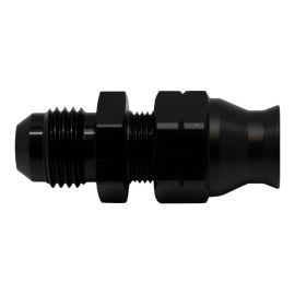 DeatschWerks 6AN Adapter 5/16 Zoll - Matt Schwarz Anodisiert