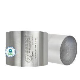GESI G-Sport 6PK 400 CPSI EPA Compliant 4inx4.5in High Output GEN2 Catalytic Conv - Substrate Only