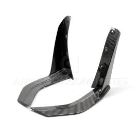 Anderson Composites 2020-2023 Ford Mustang/Shelby GT500 Carbon Fiber Front Splitter Wickers