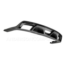 Anderson Composites 2015-2017 Ford Mustang R-Style Rear Valance (for Quad Tip Exhaust)