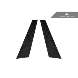 AutoTecknic Carbon Fiber B-Pillar Covers - Audi A4 Sedan (02-05)