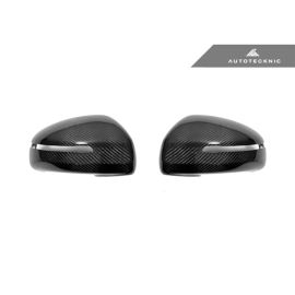 AutoTecknic Replacement Carbon Mirror Covers - Audi 8J MK2 TT/ TTS 07-14 | R8 07-12