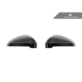 AutoTecknic Replacement Carbon Mirror Covers - Audi B9 A4/ S4 | F5 A5/ S5 2016-Up