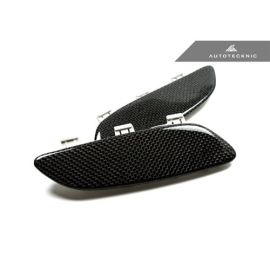 AutoTecknic Carbon Fiber Front Bumper Reflectors - BMW E90 E92 E93 M3 (2008-2013)