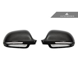 AutoTecknic Replacement Carbon Mirror Covers - Audi 8P A3/ S3 08-10 | B8 8K A4/ S4 08-09 | 8T A5/ S5 08-09