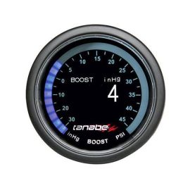 Тахометр Tanabe Revel VLS, 52 мм, OLED, 30 inHg - 45 PSI, сенсор в комплекте, монтажный комплект, Turbo-Set.