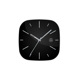 Wall clock, Business , silver / black, SALEB66956169