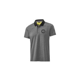 AMG mens polo shirt, gray / yellow / black, B66959354