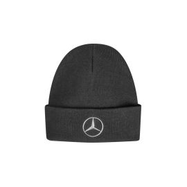 Knitted hat, black, B66959604