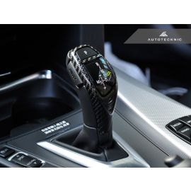 AutoTecknic Carbon Fiber Gear Selector Cover - BMW (Sport Automatic Transmission Equipped Only)