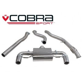 Cobra Sport Cat Back Exhaust for BMW M135i 3 & 5 Door (F20 & F21) 2012+ Non Resonated (BM74)